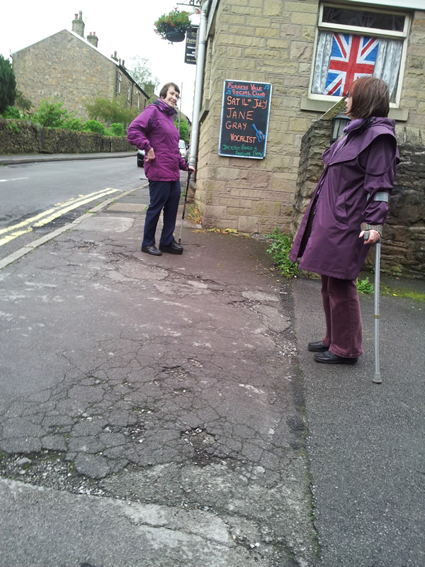 Pavement near Social Club