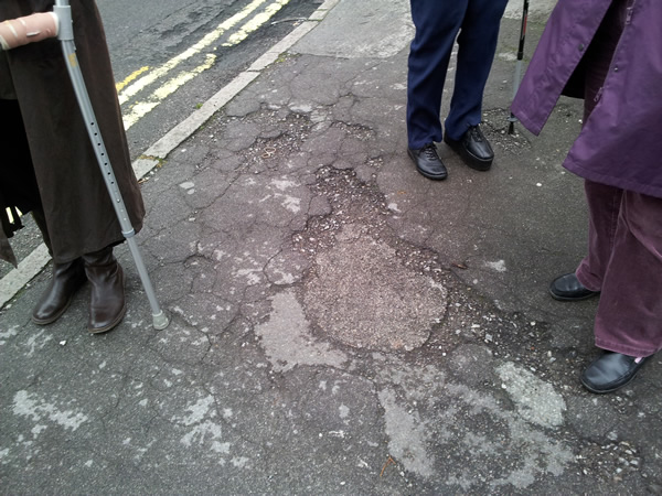 Pavement near Social Club