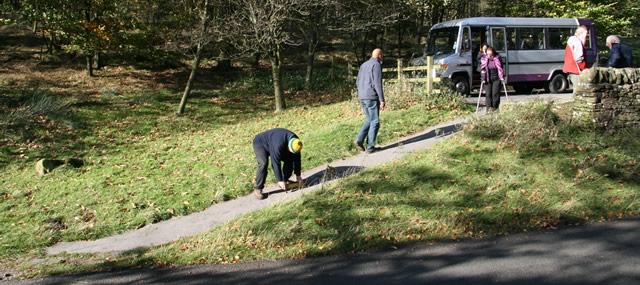 Goyt Valley Car Park Ramp